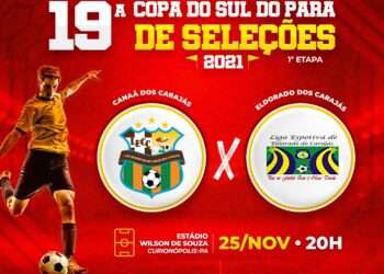Curionópolis sedia a 19ª Copa Sul do Pará de Seleções