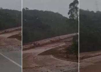 Barragem transborda, em Minas Gerais, e uma pessoa fica ferida