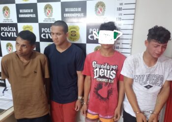 Curionópolis: PM prende quadrilha de adolescentes larápios furtando moto e celulares