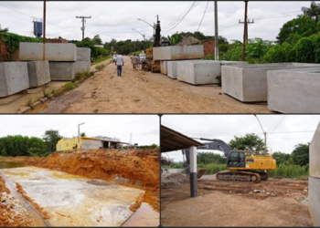 Homens e máquinas trabalham dia e noite para recuperar via de acesso à Palmares II