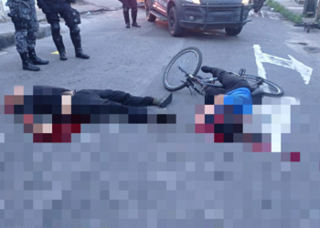 Vigilante mata companheira a tiros e comete suicídio em rua de Fortaleza