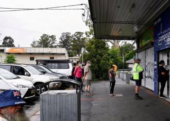 Austrália registra número recorde de internações por covid-19