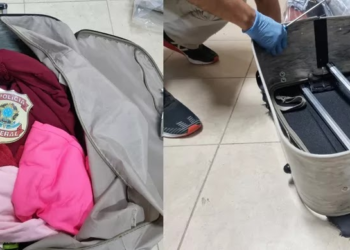 Paraense é presa tentando embarcar para França 4,6 kg de cocaína