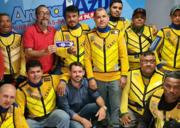 Após anúncio da Uber Moto, grupo de mototaxistas de Parauapebas decide padronizar preços