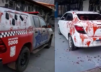 Base da Rocam em Jacundá é atacada com molho de tomate