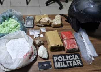 Polícia Militar prende suspeito de tráfico e apreende mais de 3 quilos de drogas em Parauapebas