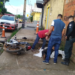 Motociclista morre em acidente de trânsito na madrugada