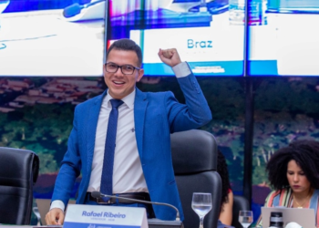 VEREADOR RAFAEL RIBEIRO É ELEITO PRESIDENTE DA CMP PARA BIÊNIO 2023/2024