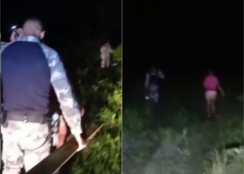 Parauapebas: Policias militares resgatam duas crianças perdidas na mata no Complexo Vs-10