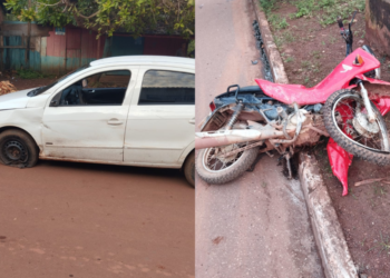 Curionópolis : Colisão entre veículos, resultado danos materiais