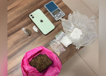 Casal é preso com combo de drogas: cocaína, crack e maconha