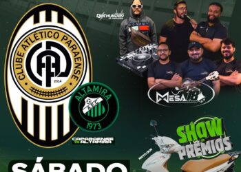 “FUTEBOL E PAGODE” AGITAM O SÁBADO DE JOGO DO ATLETICO PARAENSE NO ROSENÃO