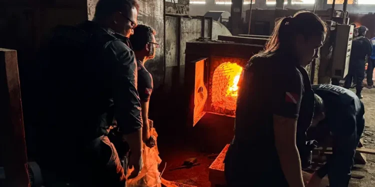 Polícia Civil do Pará incinera mais de uma tonelada de drogas em Castanhal