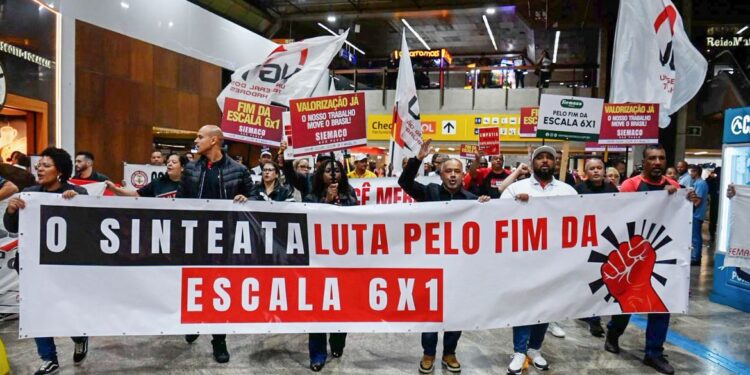 Fim da jornada 6×1 opõe trabalhadores e empresários