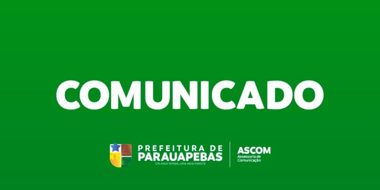 Prefeitura de Parauapebas decreta ponto facultativo nos dias 4 e 5 de junho em razão de Corpus Christi